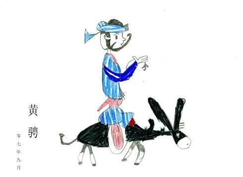 阿凡提简笔画简单绘画 阿凡提的简笔画涂色