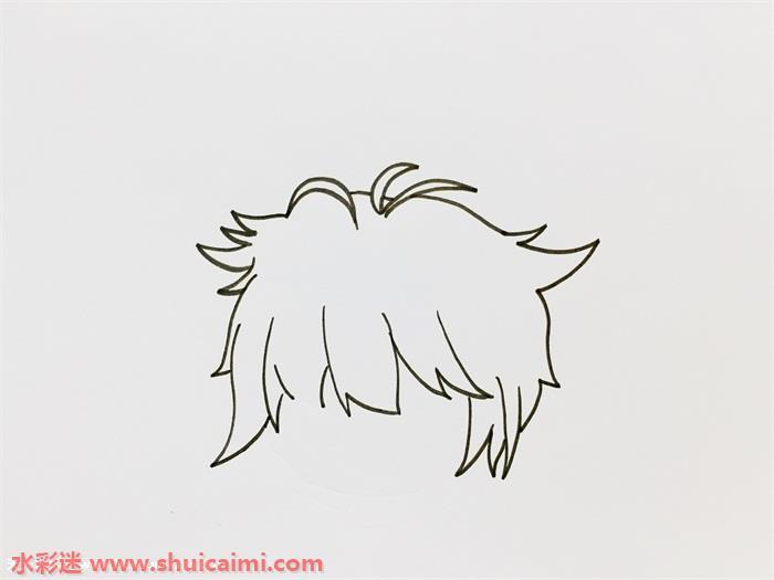 霍雨浩彩色简笔画详细教程