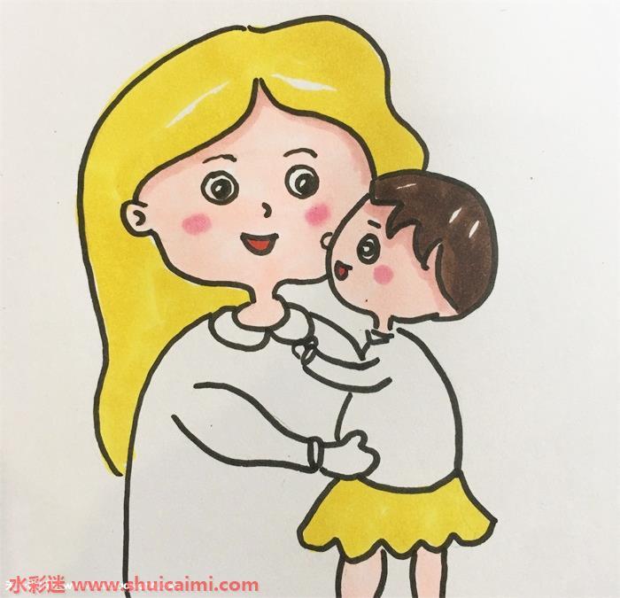 母亲节怎么画 母亲节简笔画漂亮彩色