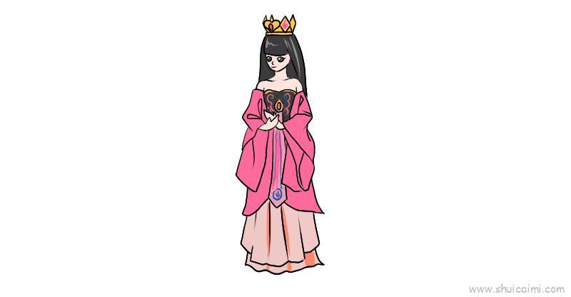 叶罗丽仙子儿童画怎么画 叶罗丽仙子简笔画画法
