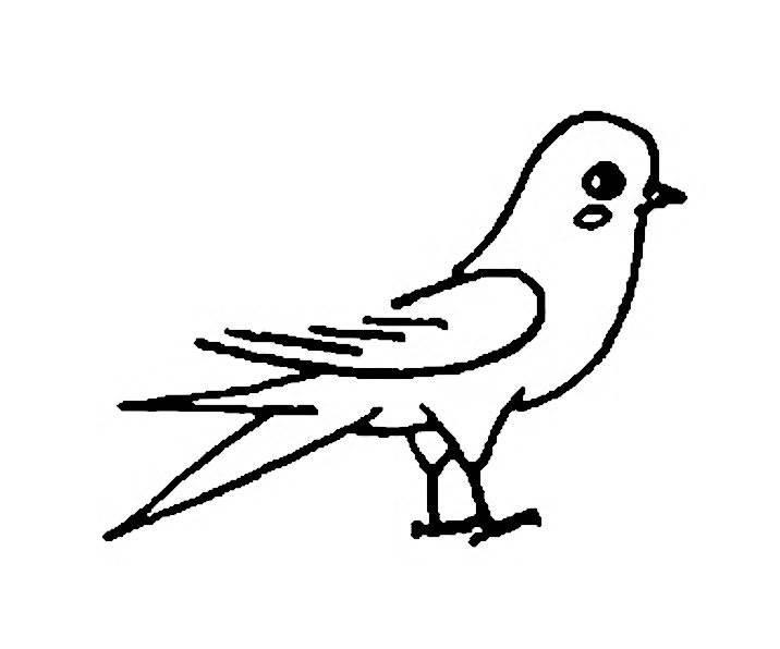 燕子怎么画 简笔画 燕子怎么画简笔画飞行