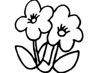 海棠花简笔画 怎样画海棠花简笔画