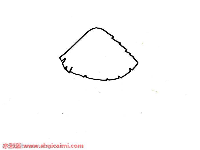 茅草屋怎么画 茅草屋简笔画简单易画彩色