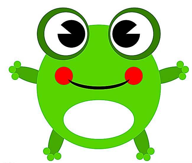 小青蛙简笔画图片大全 青蛙卡通简笔画图片