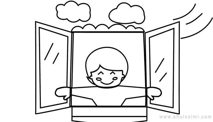 多通风简笔画怎么画 多通风简笔画好看