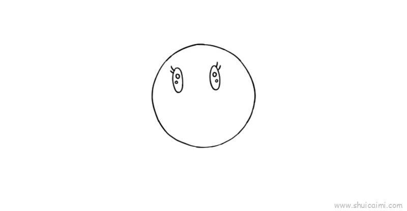 笑脸儿童画怎么画 笑脸简笔画好看