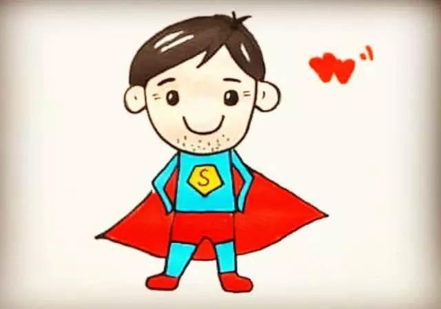 超人简笔画 超人简笔画儿童