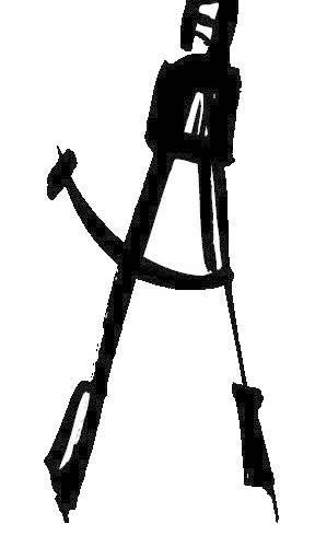 圆规简笔画 圆规简笔画拟人