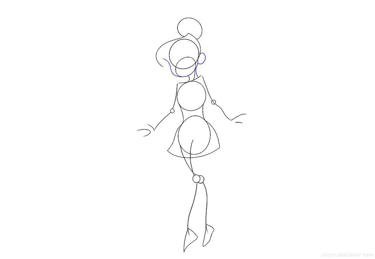 小叮当怎么画 小叮当简笔画简单又漂亮彩色