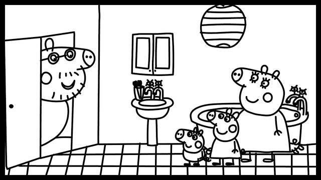 厕所简笔画 女生拉屎简笔画