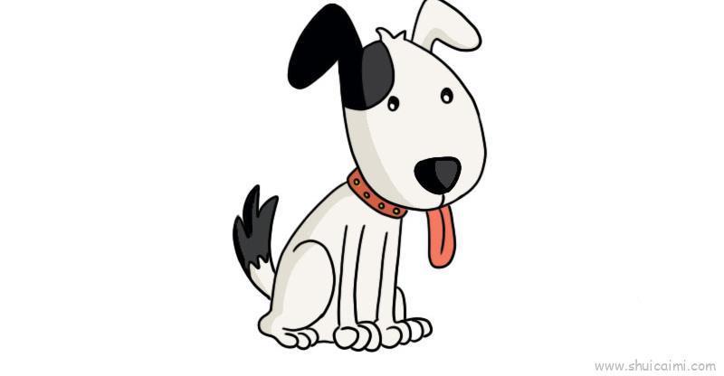狗儿童画怎么画 狗简笔画顺序