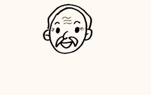 爷爷简笔画图片大全 爷爷简笔画图片大全彩色