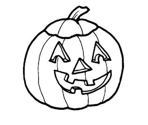 万圣节南瓜简笔画 万圣节南瓜简笔画可爱