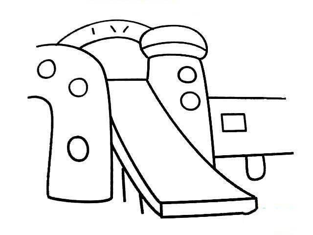 游乐场简笔画 游乐场简笔画儿童画