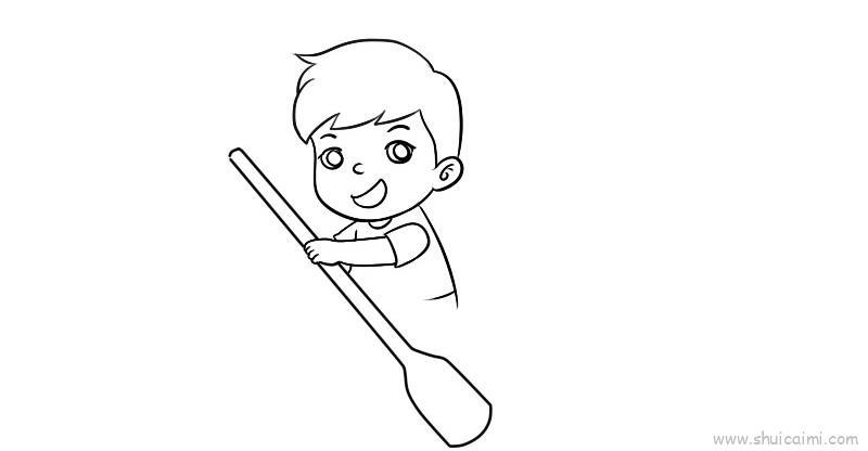 端午节粽子主题卡通简笔画教程步骤