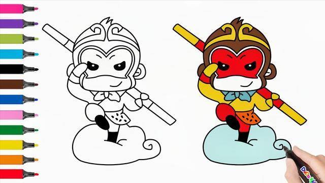 孙悟空的简笔画 孙悟空的简笔画简单