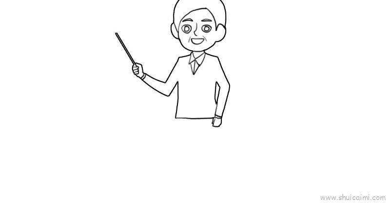 老师儿童画怎么画 老师简笔画图片大全