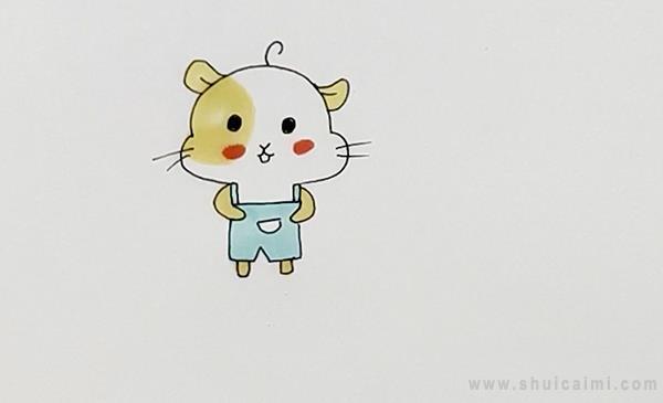 仓鼠弟弟简笔画怎么画 仓鼠弟弟简笔画画法