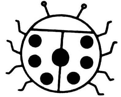 瓢虫简笔画 瓢虫简笔画儿童画