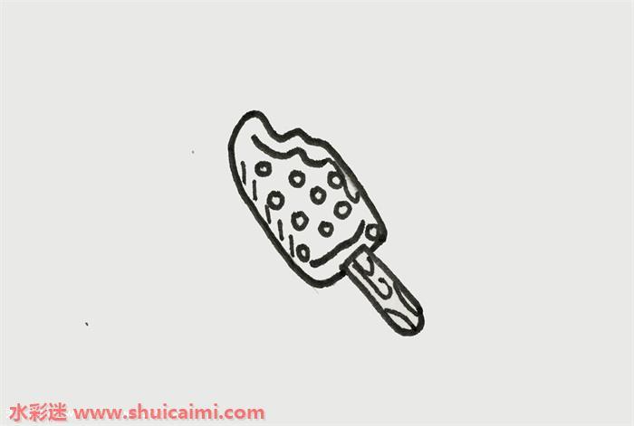 冰棒怎么画 冰棒简笔画漂亮卡通