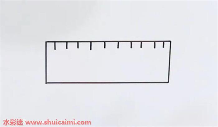 尺子怎么画 尺子简笔画简单又漂亮彩色