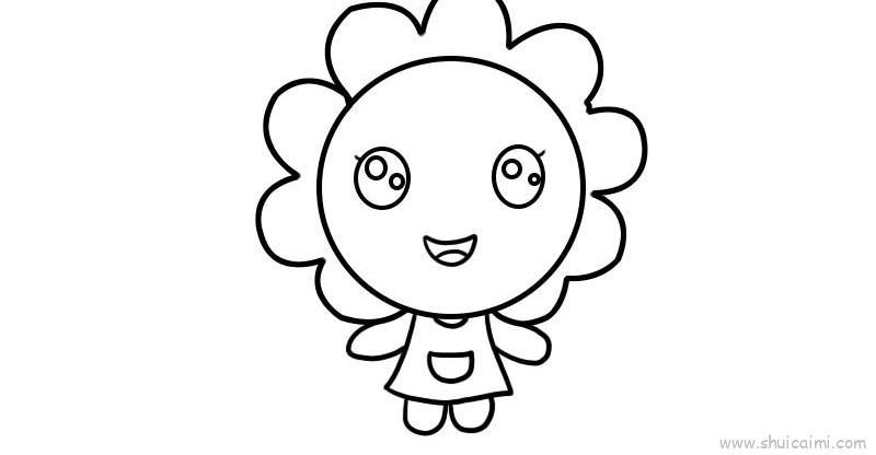 像花儿一样儿童画怎么画 像花儿一样简笔画图片