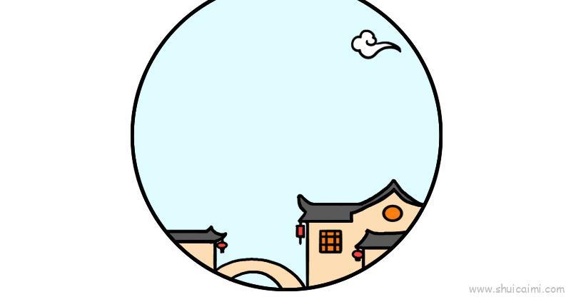 新年边框儿童画怎么画 新年边框简笔画好看