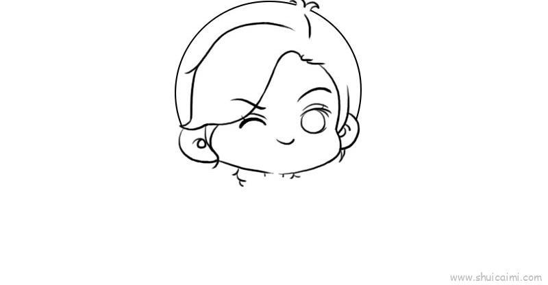 人物少女儿童画怎么画 人物少女简笔画步骤