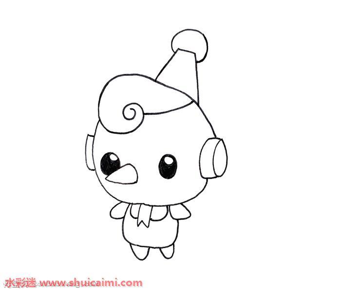 木偶怎么画 木偶简笔画简单易画