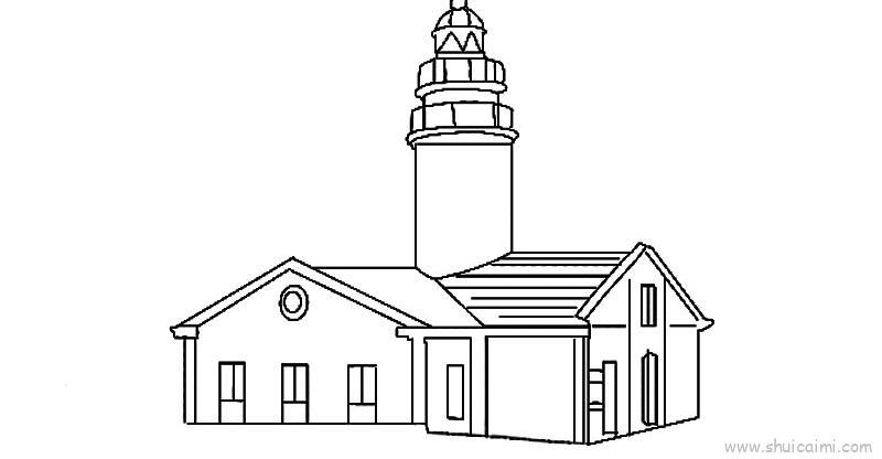 建筑物儿童画怎么画 建筑物简笔画简单