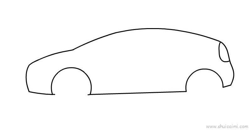 车子儿童画怎么画 车子简笔画画法