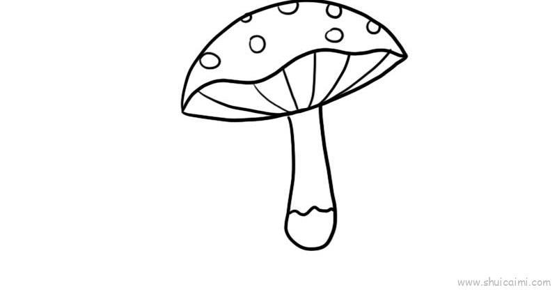 蘑菇教程儿童画怎么画 蘑菇教程简笔画顺序
