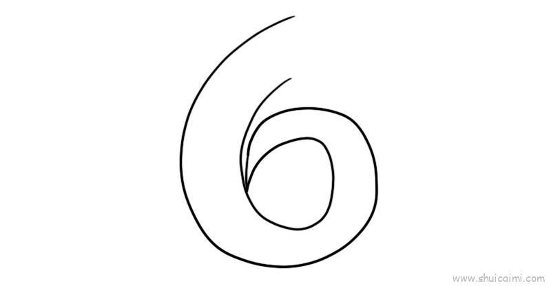 数字变小动物儿童画怎么画 数字变小动物简笔画画法