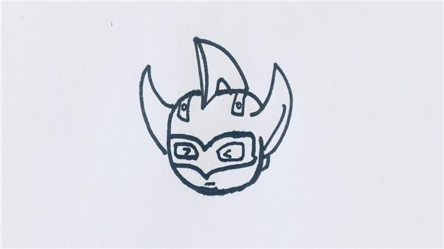 泰罗奥特曼简笔画怎么画 泰罗奥特曼简笔画好看