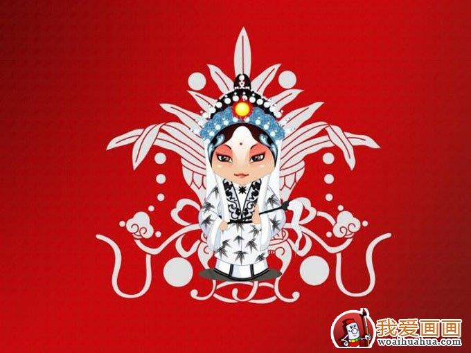 中国戏剧人物图片(旦角高清图片10P)简笔画怎么画 中国戏剧人物图片(旦角高清图片10P)简笔画顺序