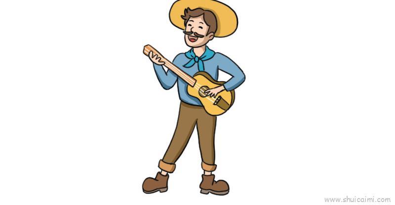 元旦汇演儿童画怎么画 元旦汇演简笔画简单