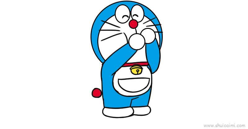 蓝胖子儿童画怎么画 蓝胖子简笔画简单