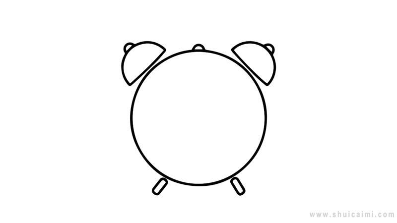闹钟简笔画怎么画 闹钟简笔画顺序