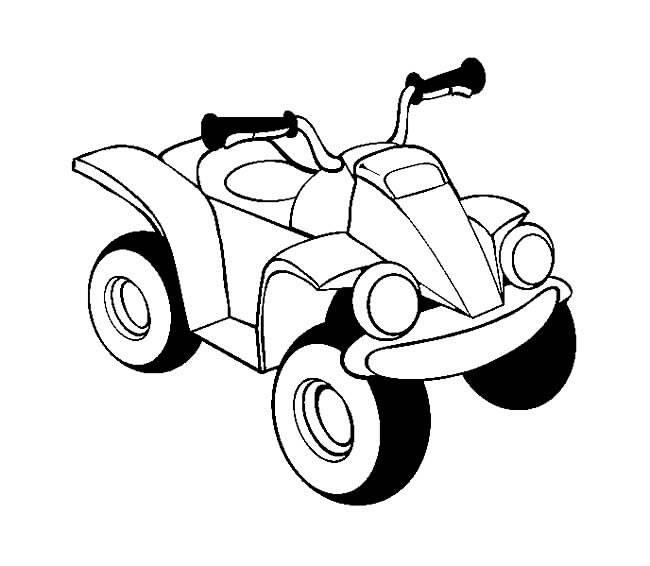 摩托车简笔画 摩托车简笔画幼儿
