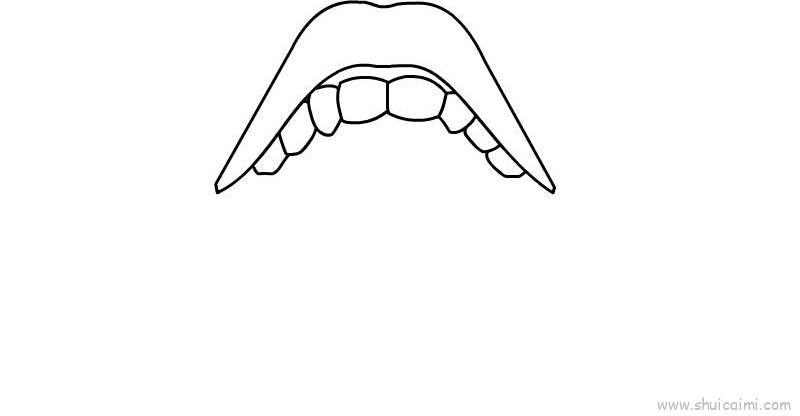 嘴巴儿童画怎么画 嘴巴简笔画简单又好看
