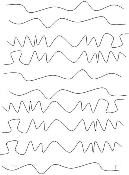 会流动的线条简笔画 会流动的线条简笔画图片
