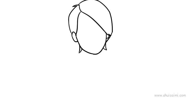 王一博儿童画怎么画 王一博简笔画画法