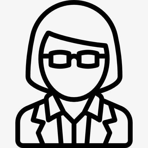 科学家简笔画 科学家简笔画彩色