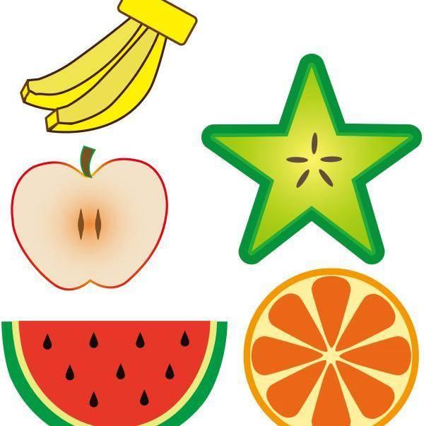 水果简笔画图片带颜色 水果简笔画图片带颜色卡通