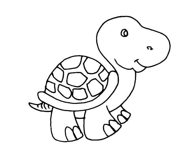 乌龟简笔画 乌龟简笔画儿童简笔画