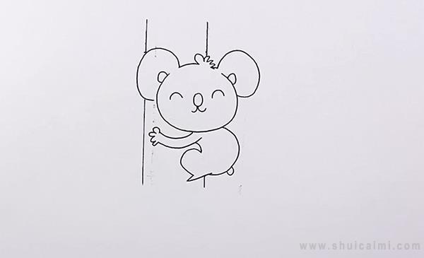 考拉简笔画怎么画 考拉简笔画好看