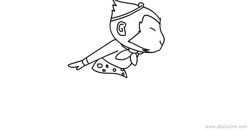 孙悟空教程儿童画怎么画 孙悟空教程简笔画画法