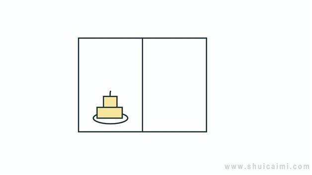 生日贺卡简笔画怎么画 生日贺卡简笔画顺序