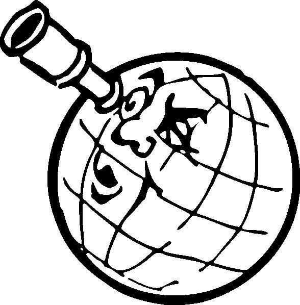 望远镜简笔画 望远镜简笔画彩色