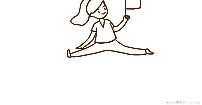 国庆节儿童画手账素材 国庆节简笔画手账素材